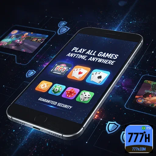 Mobile casino gaming experience on a smartphone - 777h